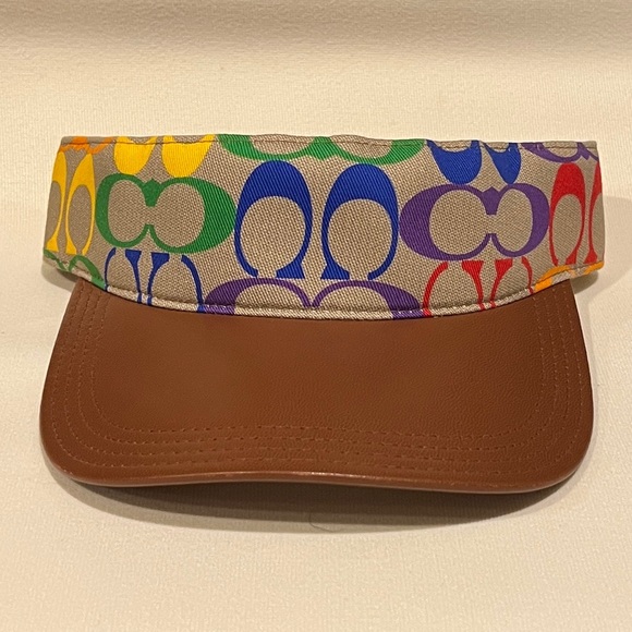 New Coach Pride Visor Multi Color Onesize - Picture 4 of 6